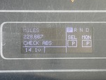 General Appearance with Hour Meter / Odometer