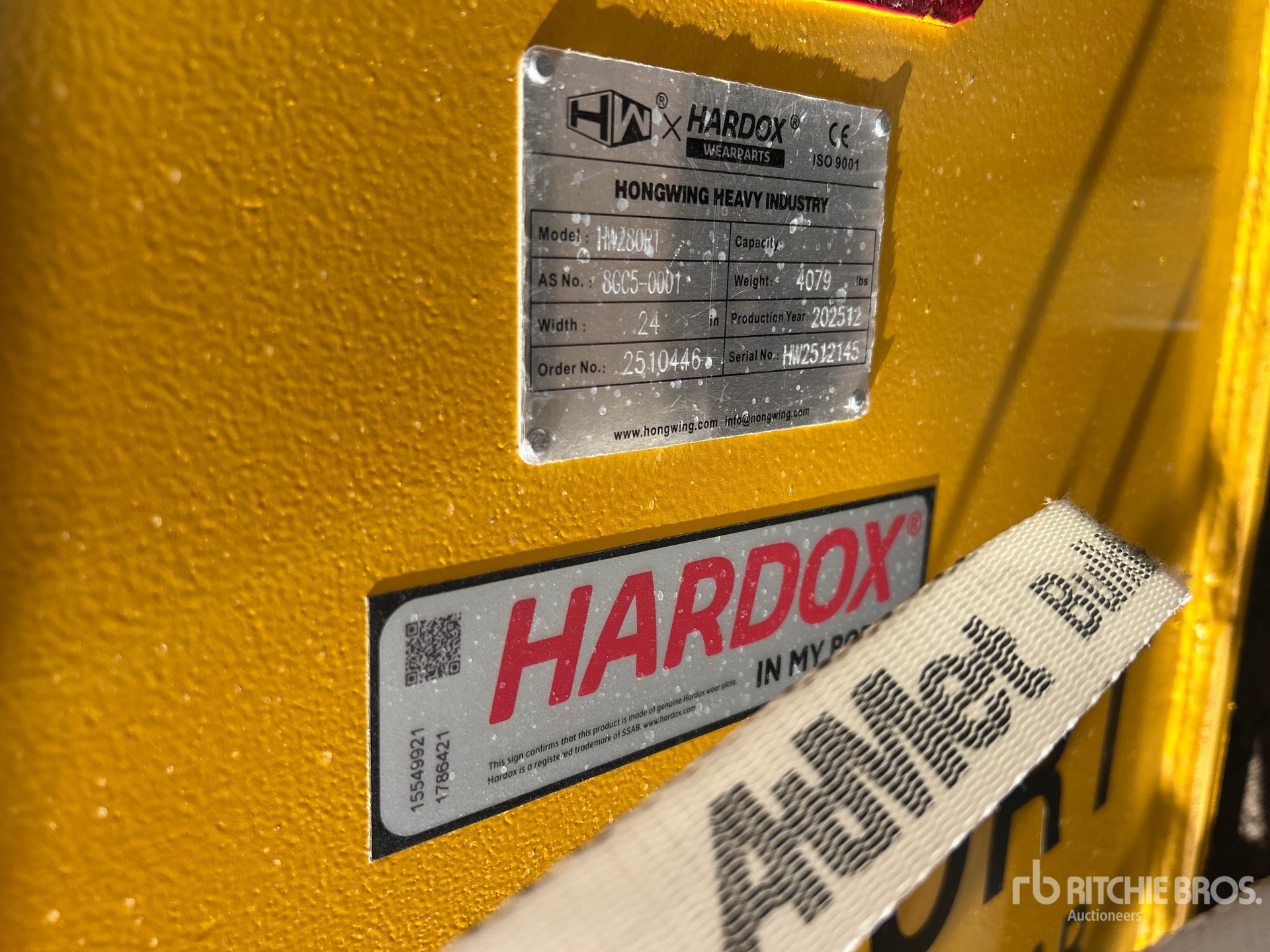 General Appearance with N.º de serie/VIN