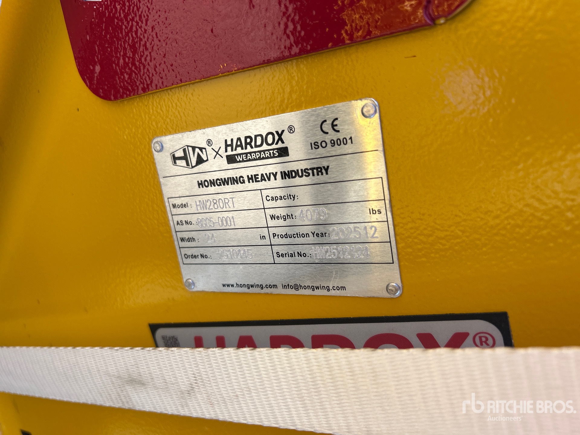 General Appearance with N.º de serie/VIN