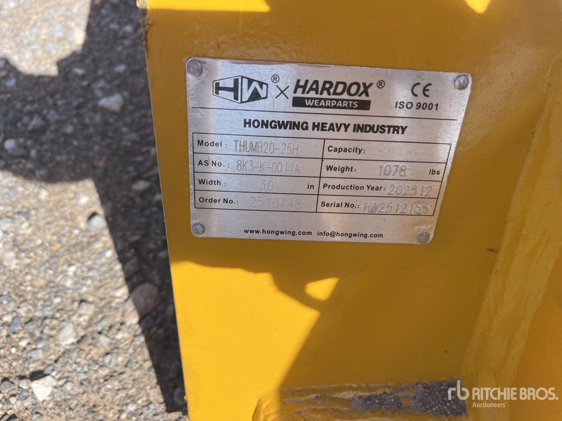 General Appearance with Seriennummer / FIN