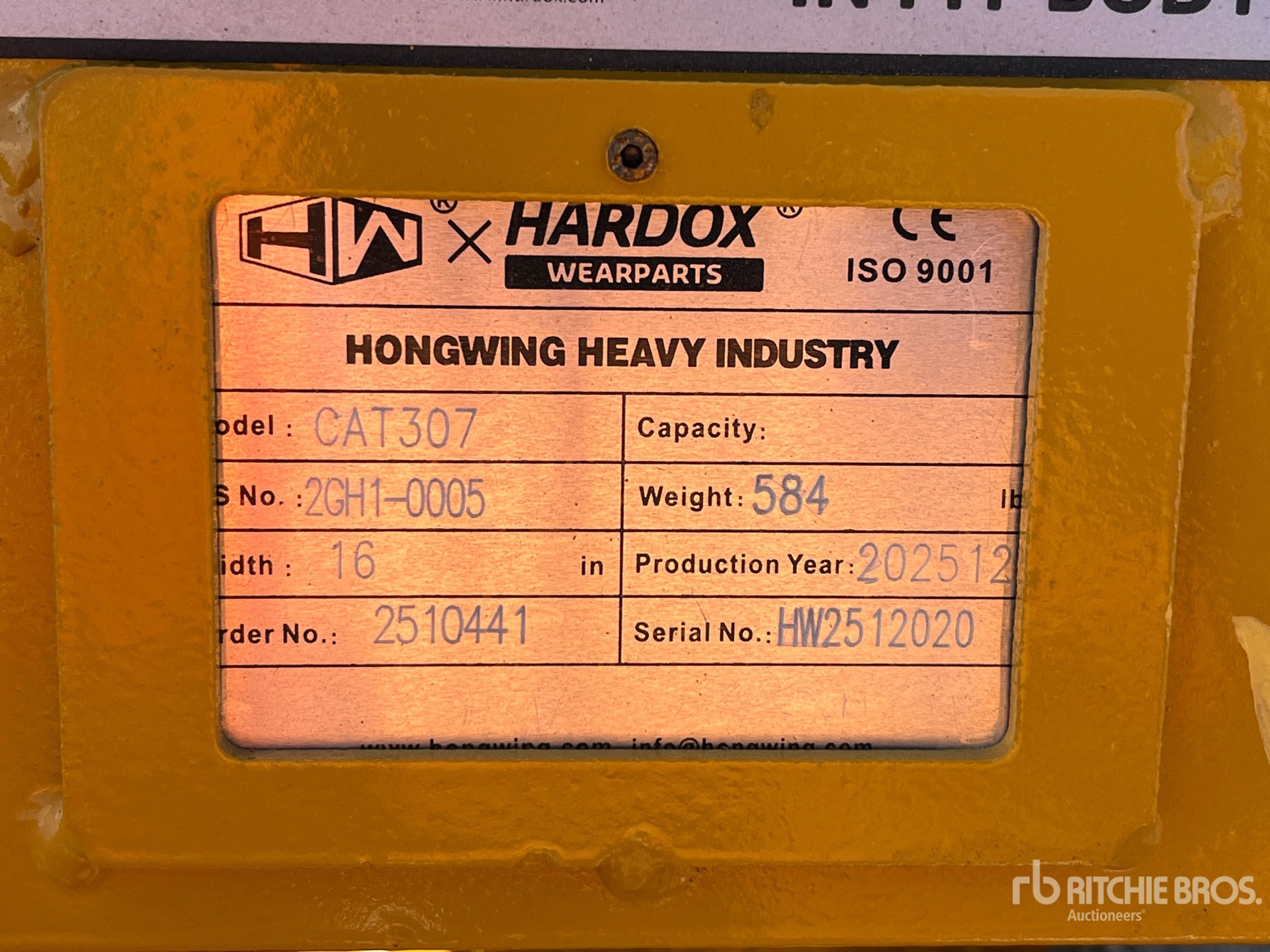 General Appearance with Numero seriale/numero d’identificazione del veicolo (VIN)