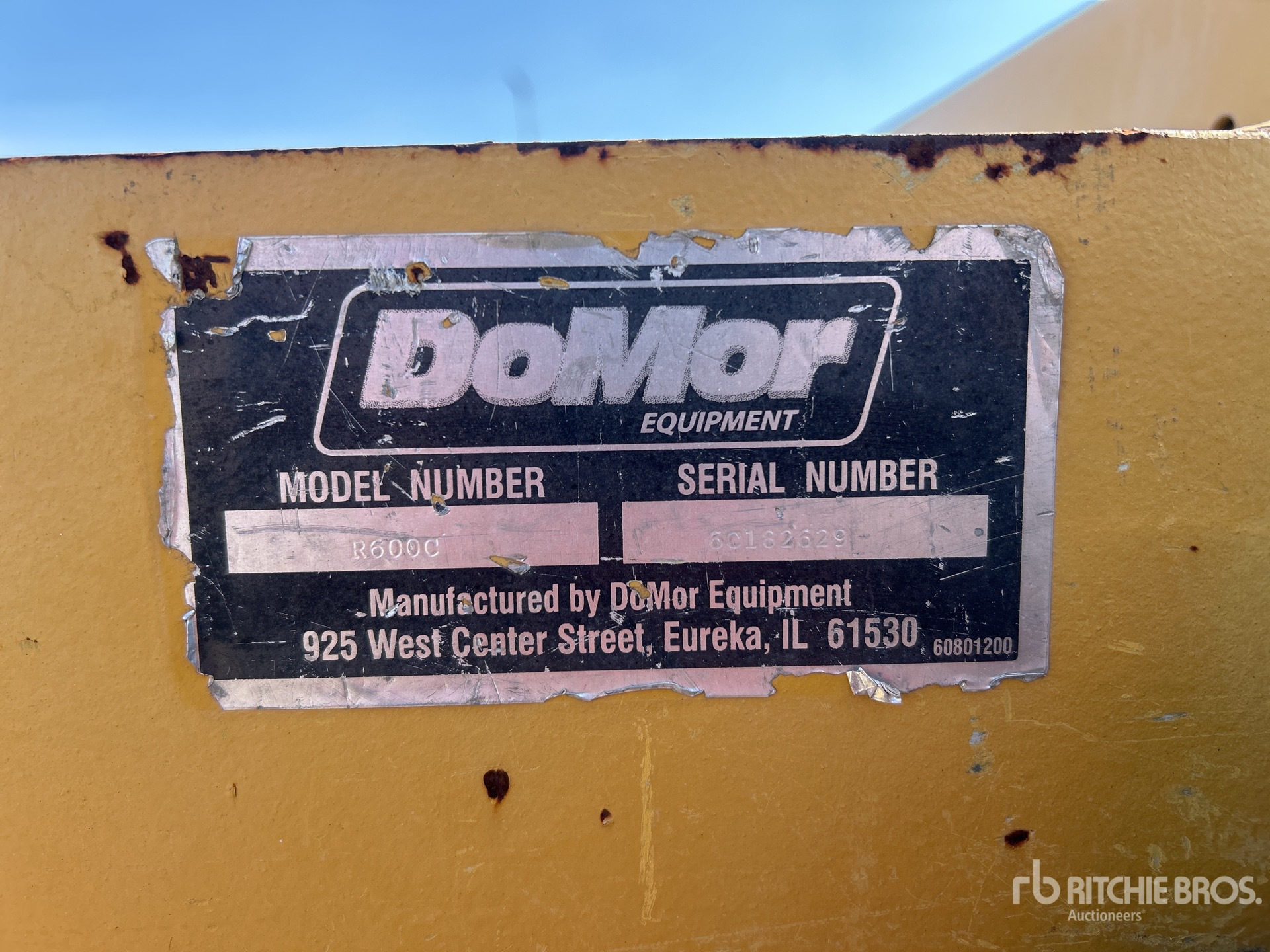 General Appearance with Numer seryjny/numer identyfikacyjny pojazdu