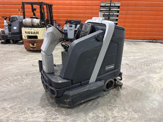 2021 Nilfisk SC6000-40D Ride-On Electric Floor Sweeper