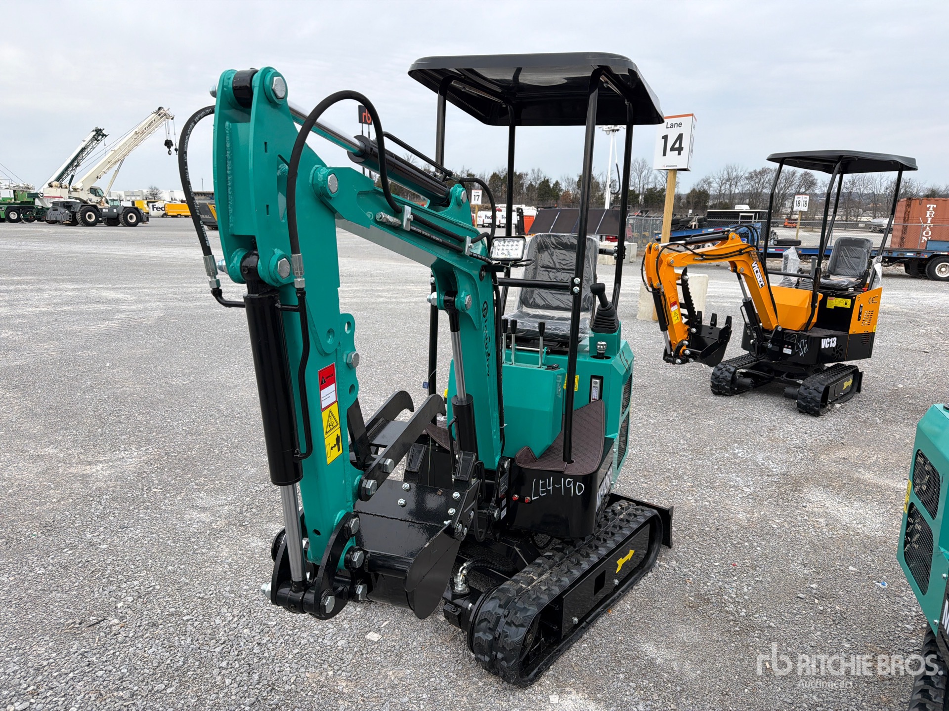 General Appearance with Picture, Left Front Corner