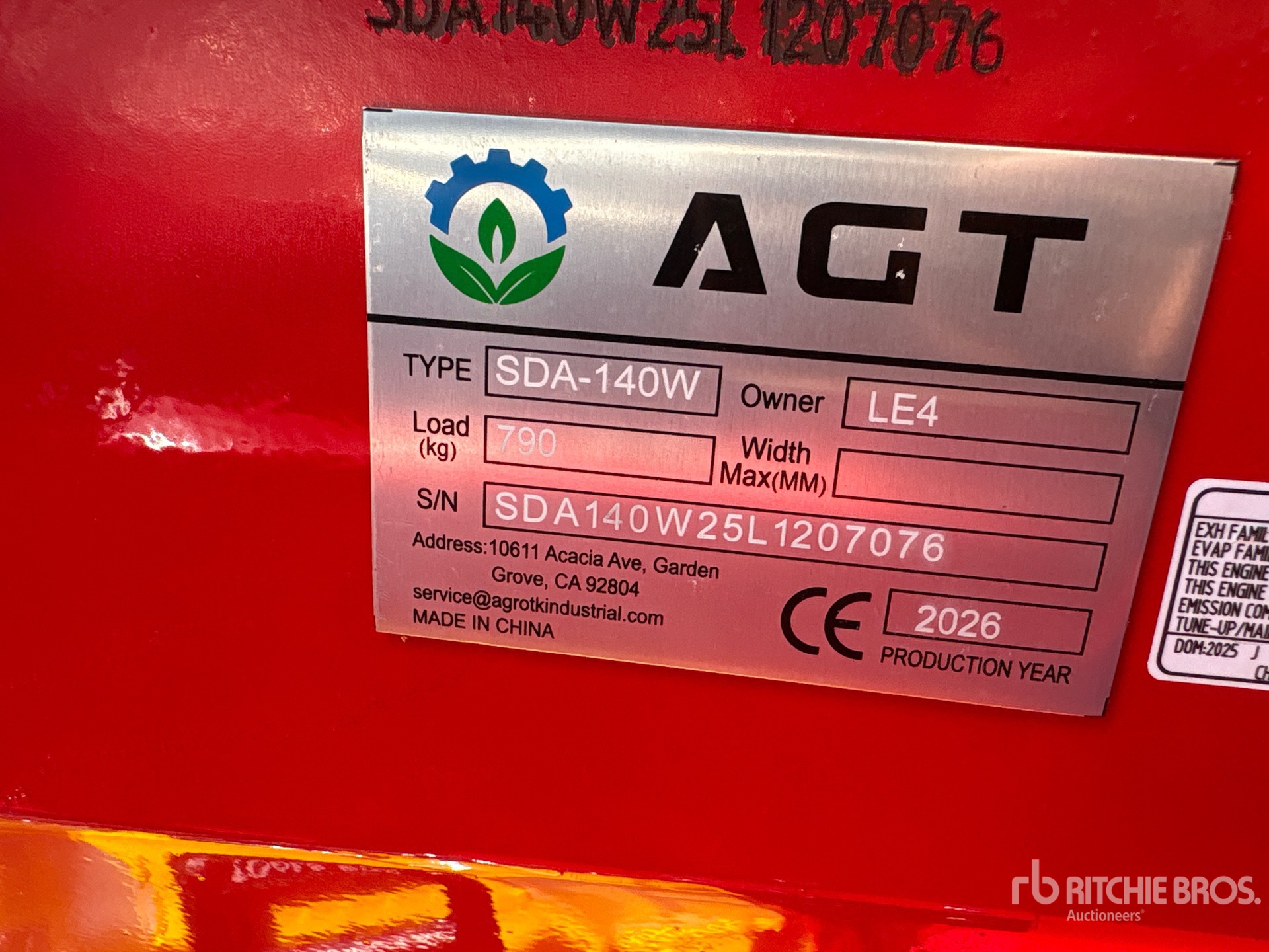 General Appearance with Numéro de série/Numéro d'identification du véhicule automobile