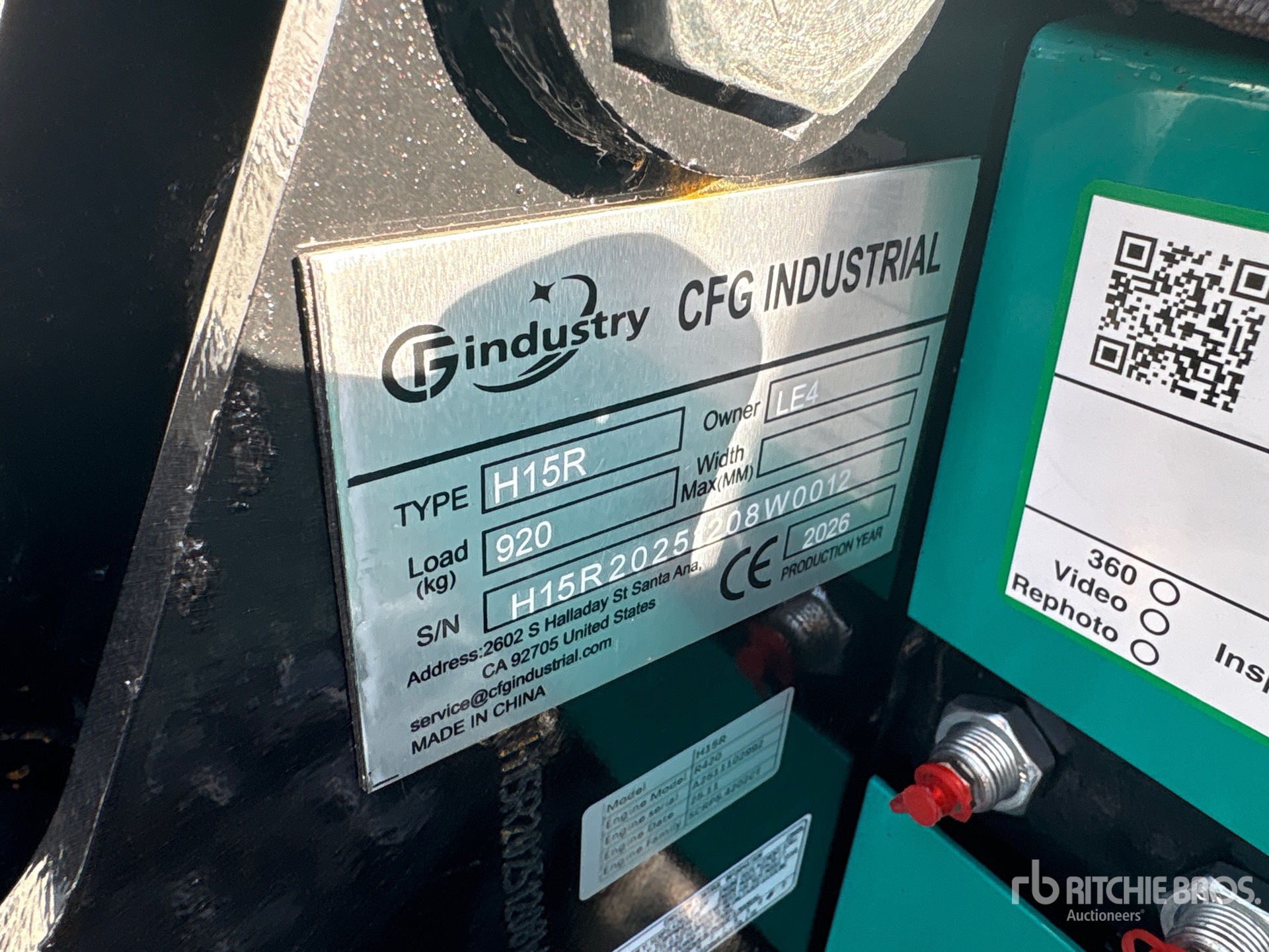 General Appearance with Seriennummer / FIN