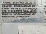 General Appearance with Numéro de série/Numéro d'identification du véhicule automobile
