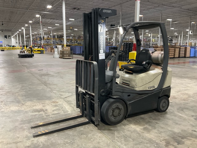 2016 (unverified) Crown C51000-50 3600 lb Cushion Tire Forklift