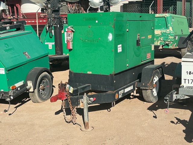 2014 MQ Power DCA25SSIU4FSG 20 kW Mobile Generator Set (Inoperable)