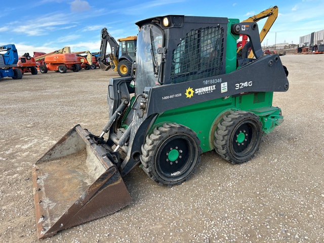 2019 John Deere 324G Skid Steer Loader