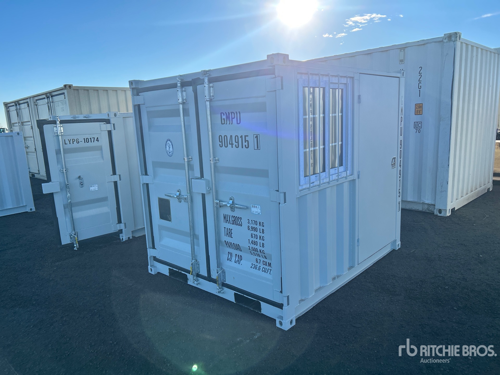 General Appearance with Picture, Left Front Corner