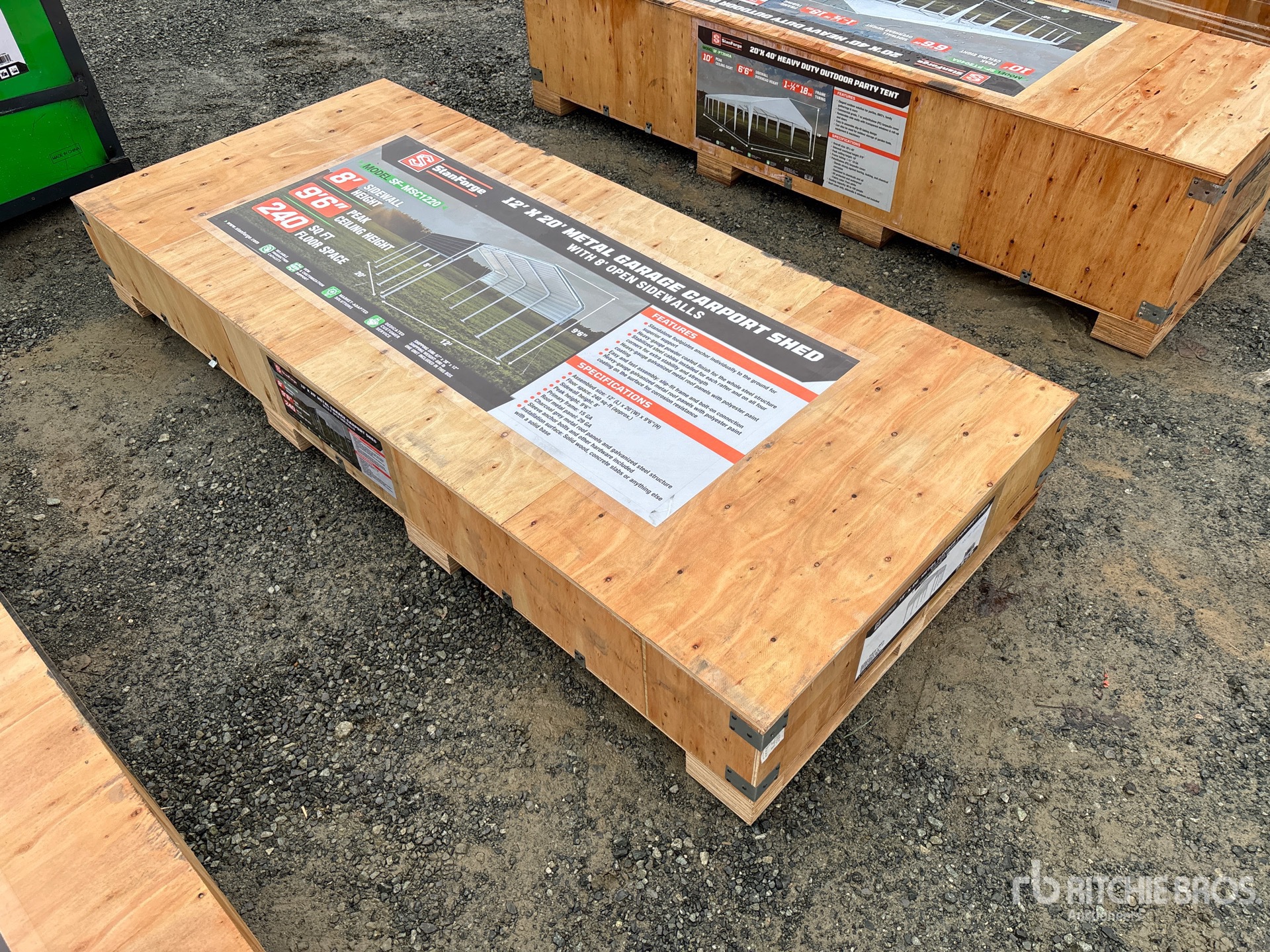 General Appearance with Picture, Left Front Corner