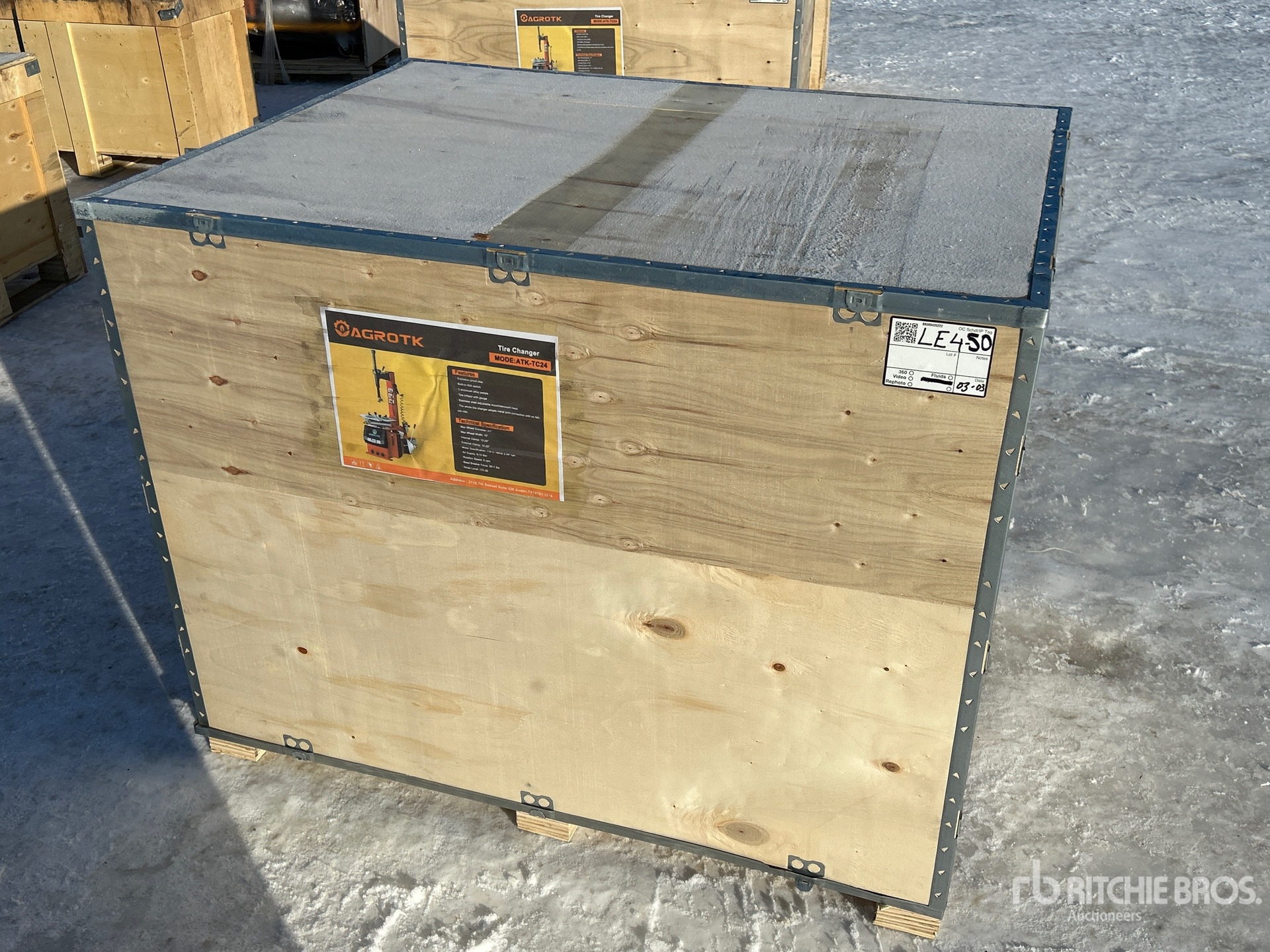 General Appearance with Picture, Left Front Corner