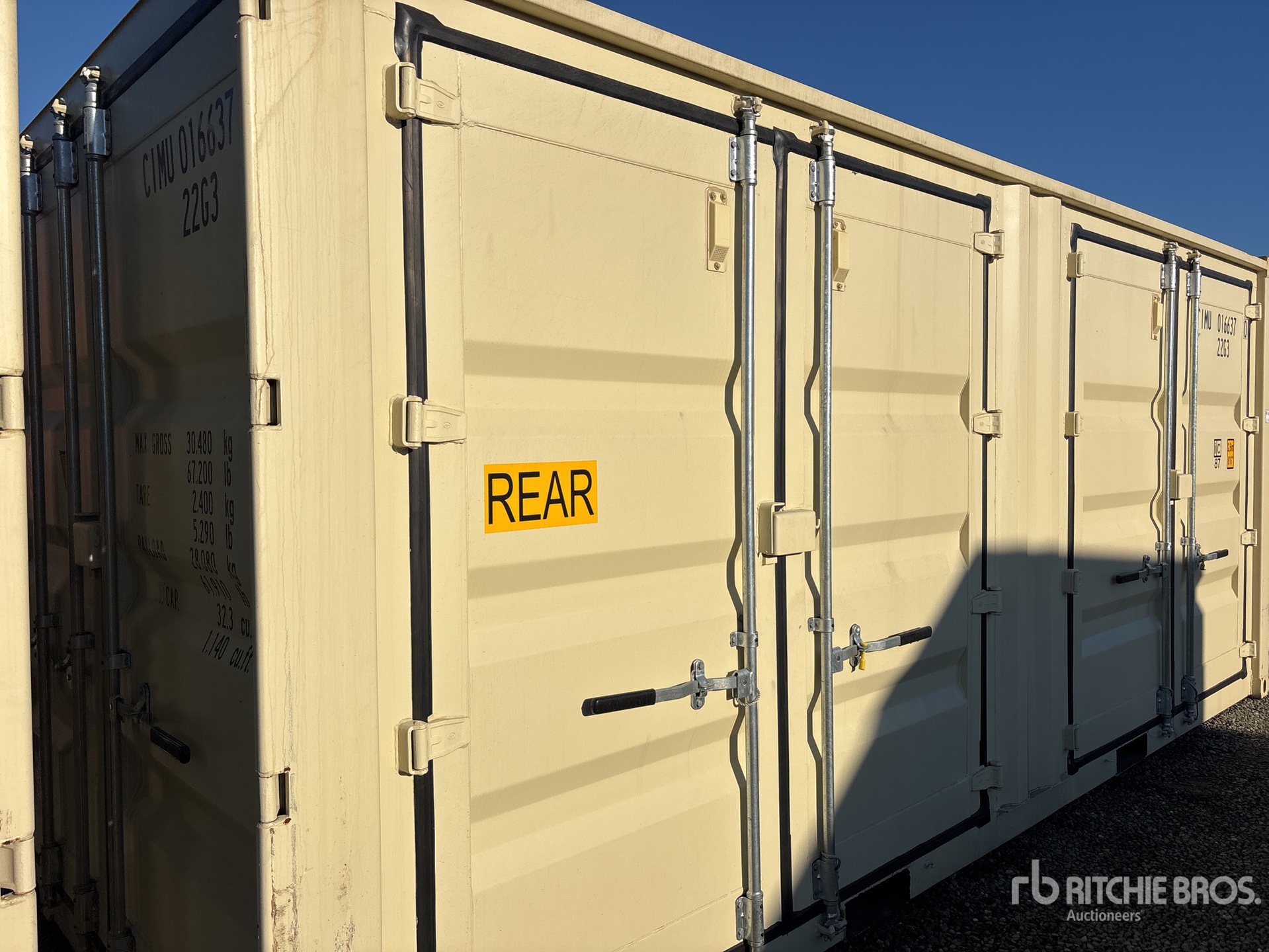 General Appearance with Picture, Right Rear Corner