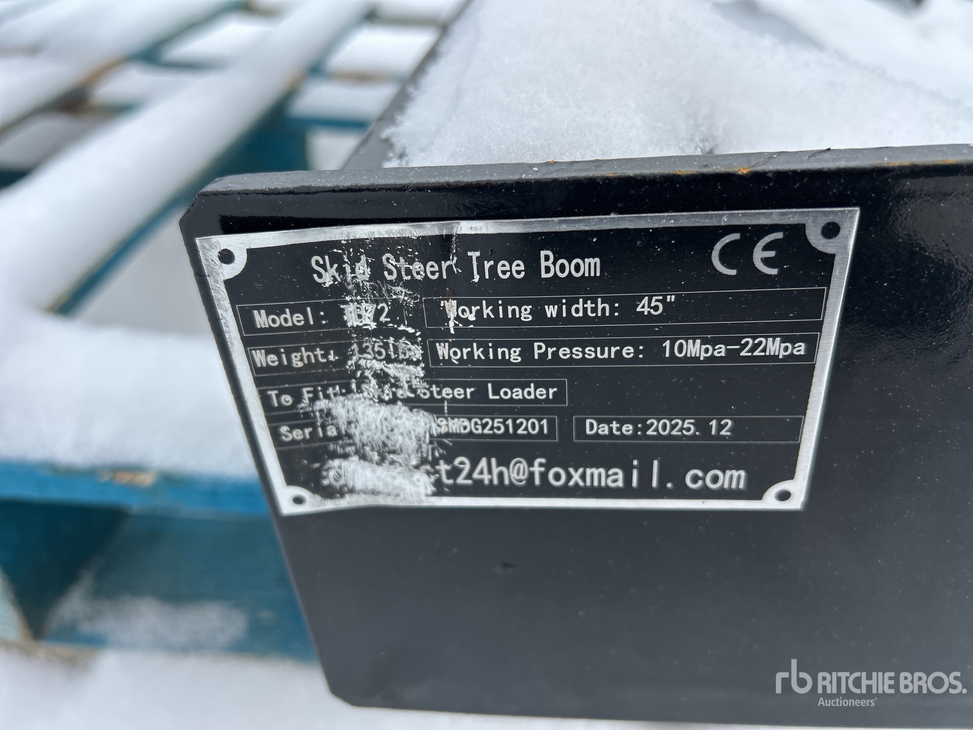 General Appearance with N.º de serie/VIN