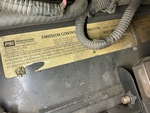 Engine - CE* with Emission Label