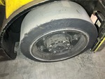 Chassis with Right Front Tire