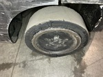 Chassis with Left Rear Tire