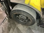 Chassis with Left Front Tire