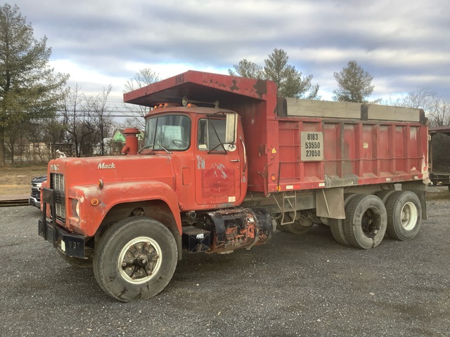 1985 Mack RD685S 6x4 T/A Dump Truck