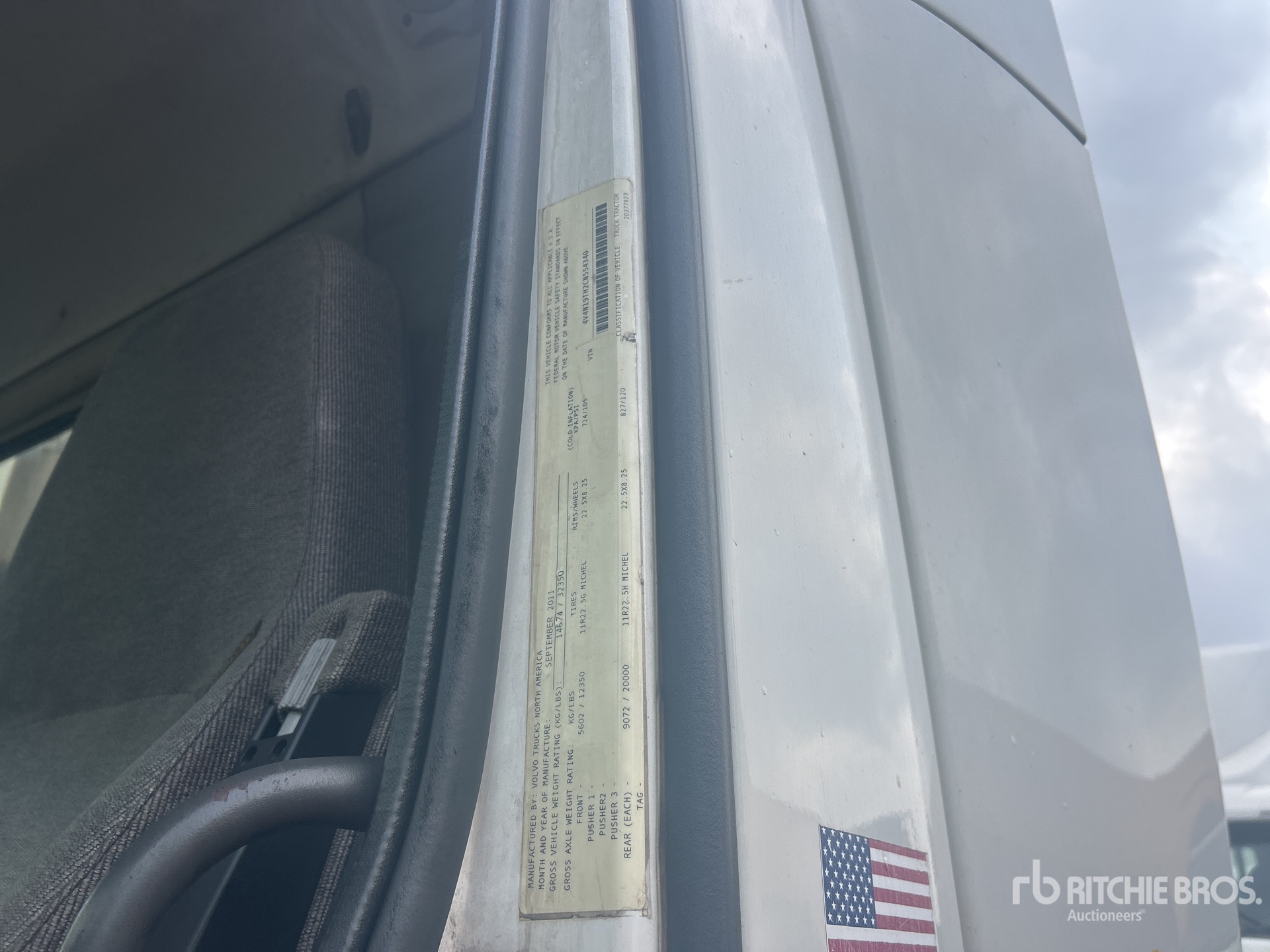 General Appearance with N.º de serie/VIN