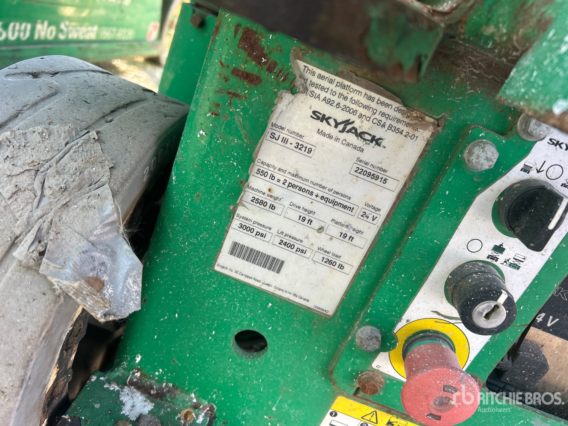 General Appearance with Seriennummer / FIN