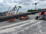 Chassis - Boom Lift* with Drabina z kanałem na przewód