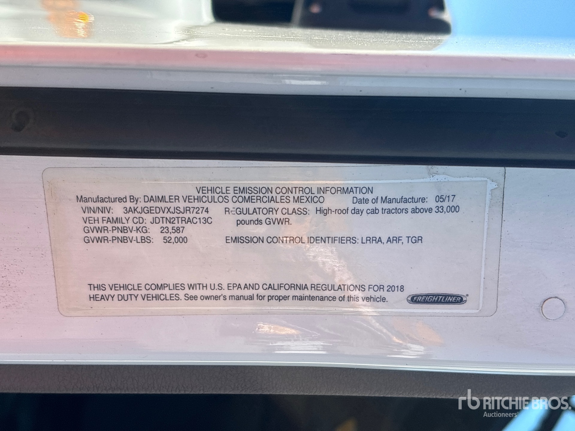 General Appearance with Seriennummer / FIN