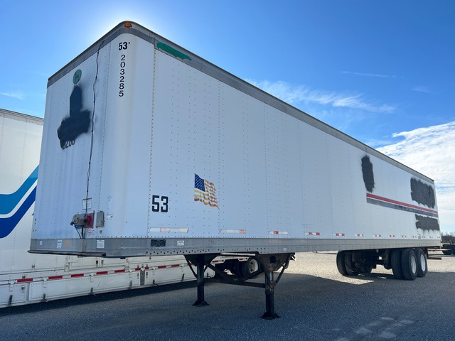 2001 Great Dane 53 ft x 102 in T/A Van Trailer