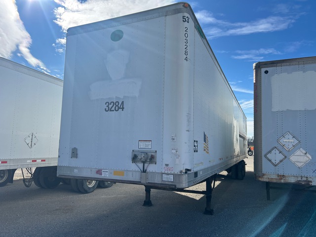 2001 Great Dane 53 ft x 102 in T/A Van Trailer