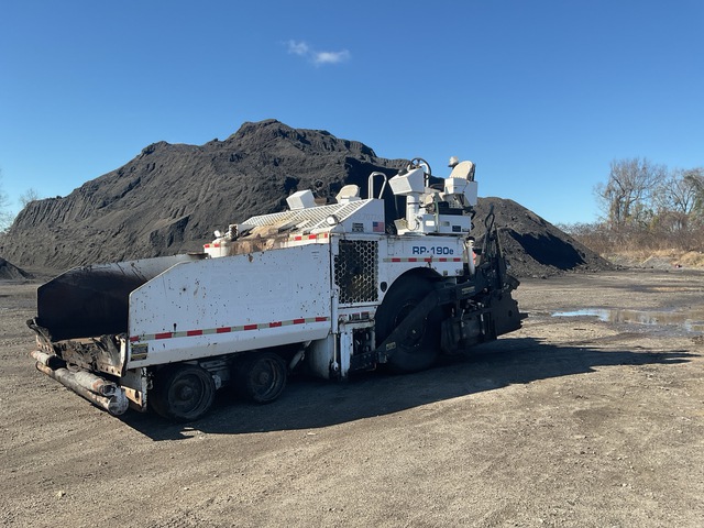 2018 Roadtec RP190E Wheel asphalt paver Asphalt Paver