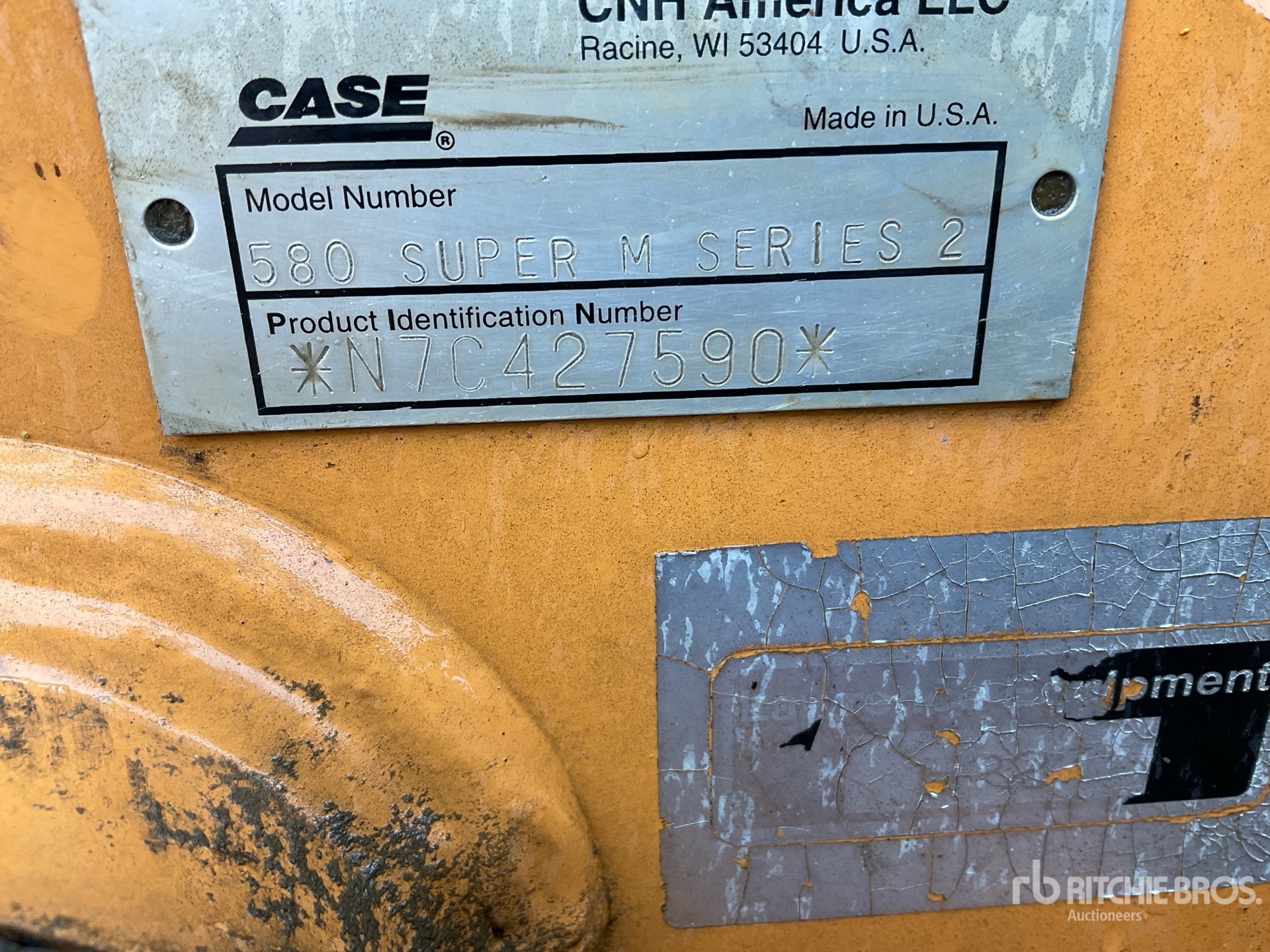 General Appearance with N.º de serie/VIN