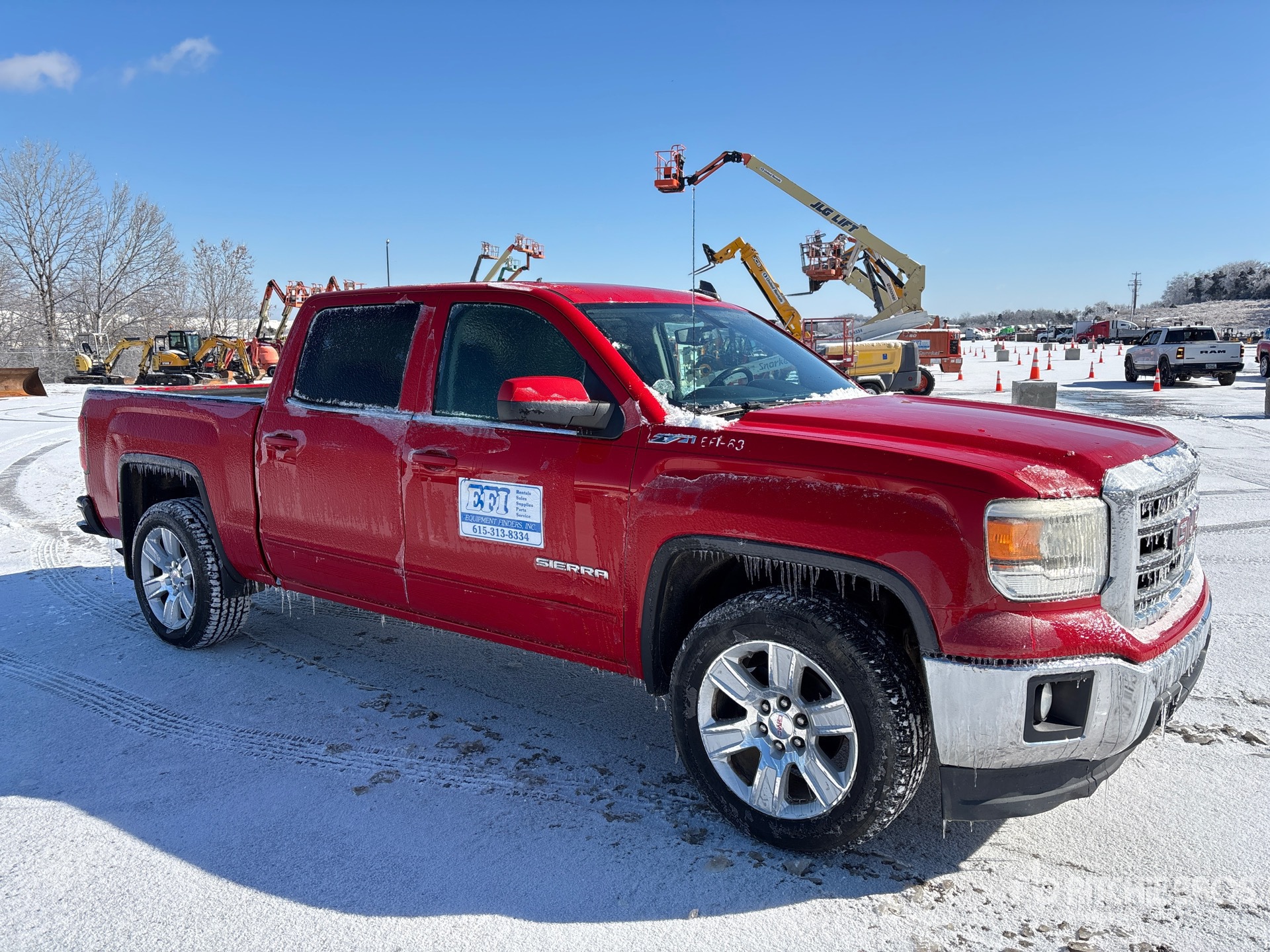 General Appearance with Picture, Right Front Corner