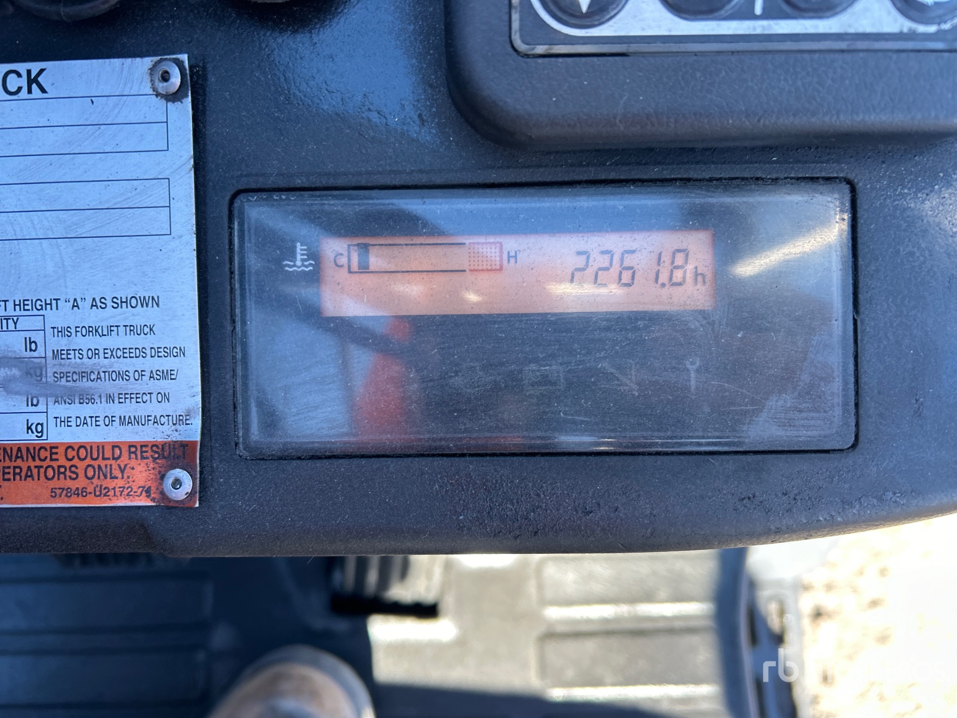 General Appearance with Hour Meter / Odometer