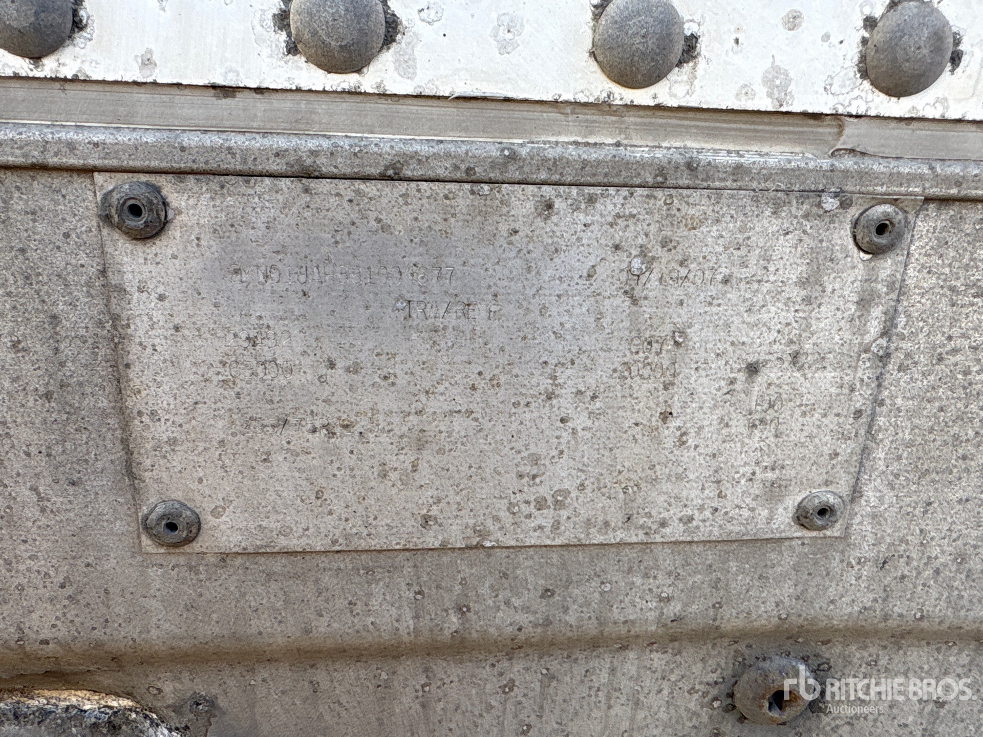 General Appearance with N.º de serie/VIN