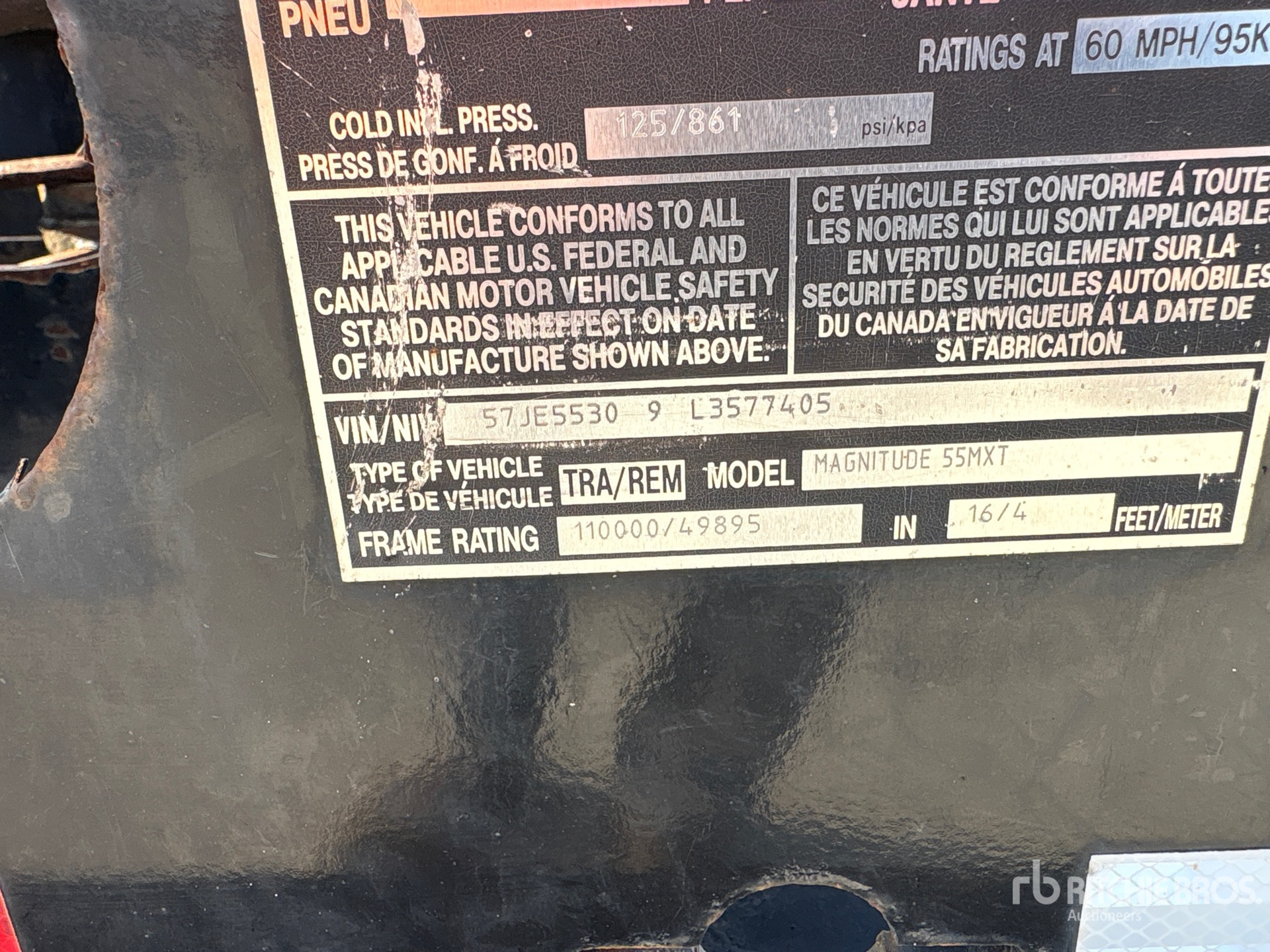 General Appearance with Seriennummer / FIN