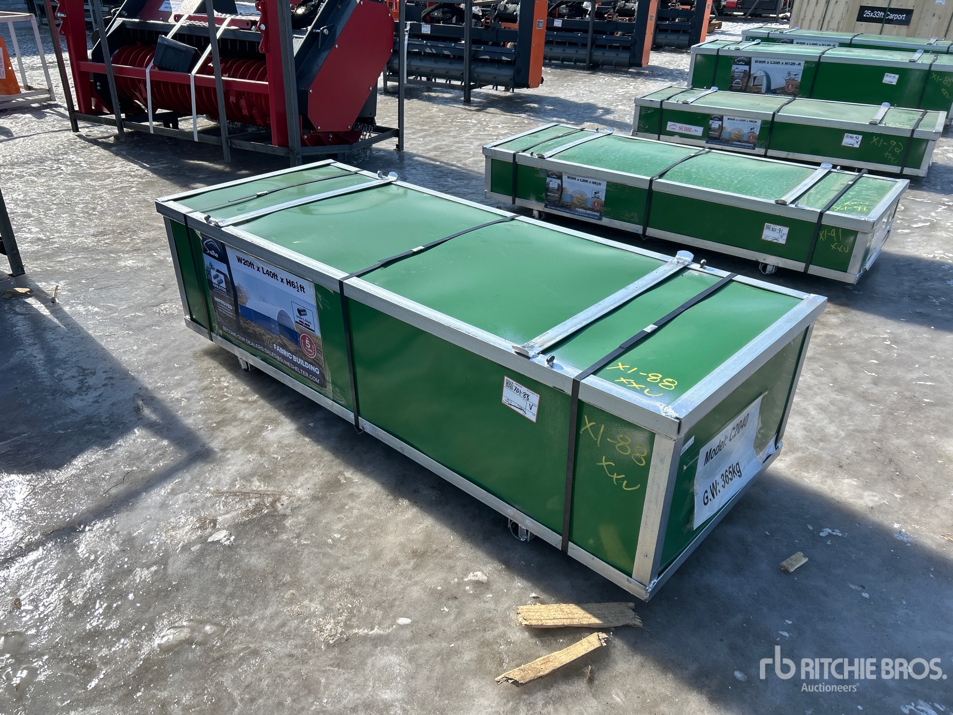 General Appearance with Picture, Left Front Corner