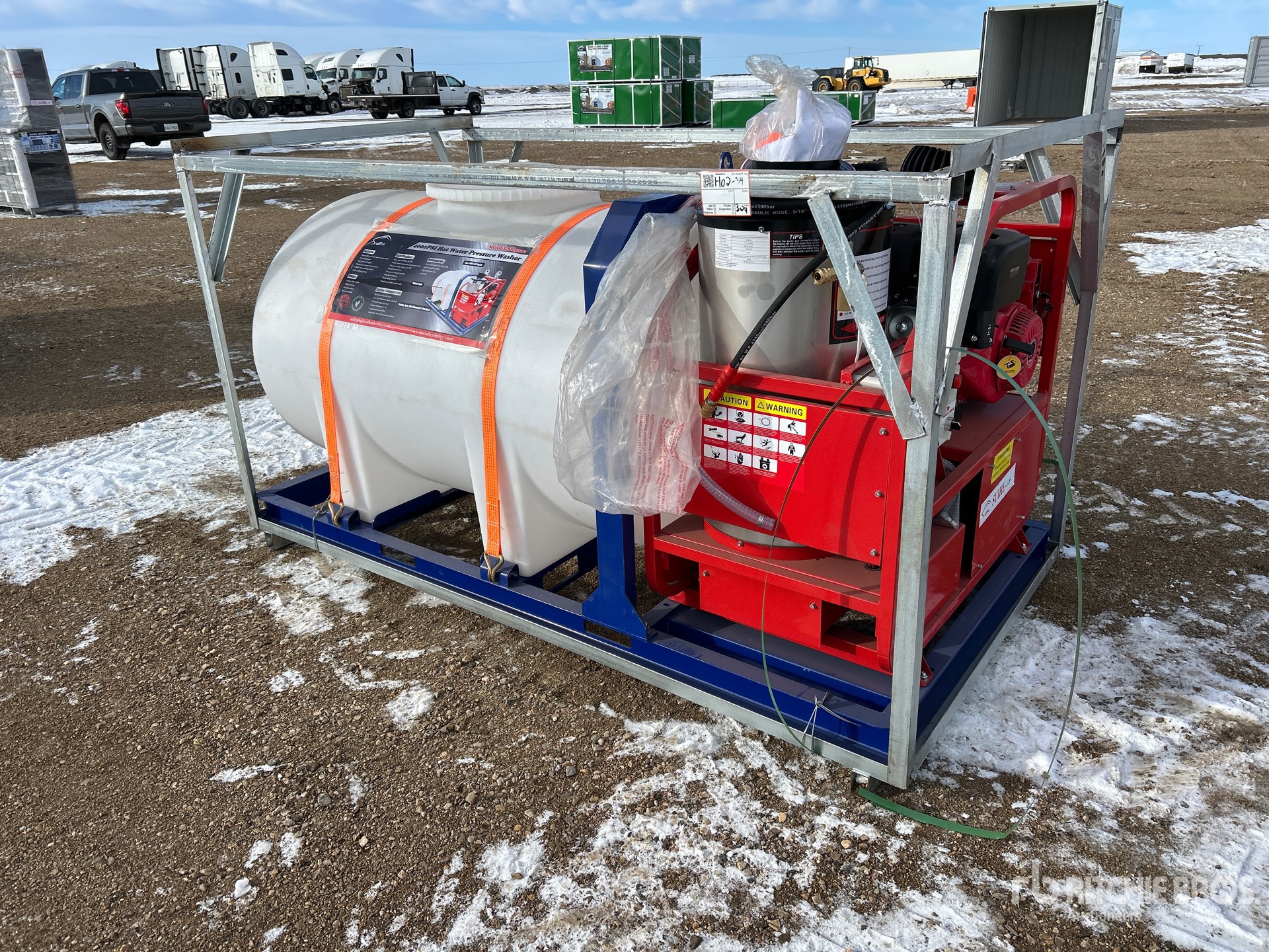 General Appearance with Picture, Left Front Corner