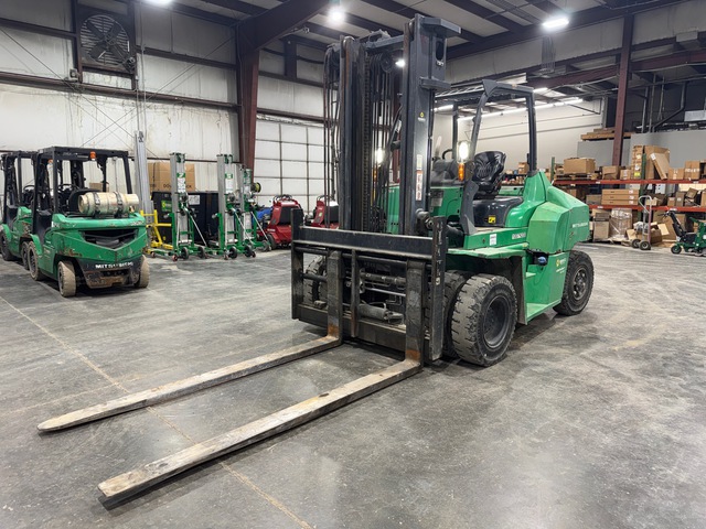 2018 (unverified) Mitsubishi FD70N 13900 lb Pneumatic Tire Forklift