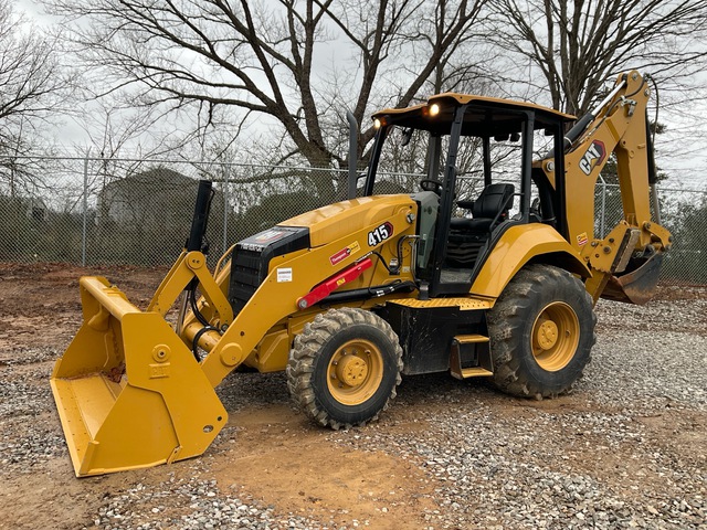 2021 Cat 415 4x4 Backhoe Loader