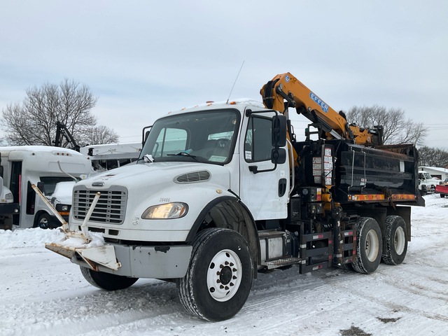 2016 Effer 175/2S 6600 lb Knuckle Boom on 2017 Freightliner M2 106 6x4 Boom Truck