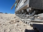 Undercarriage with Left Track Rollers