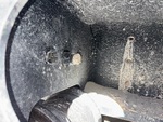 Undercarriage with Left Track Tensioner