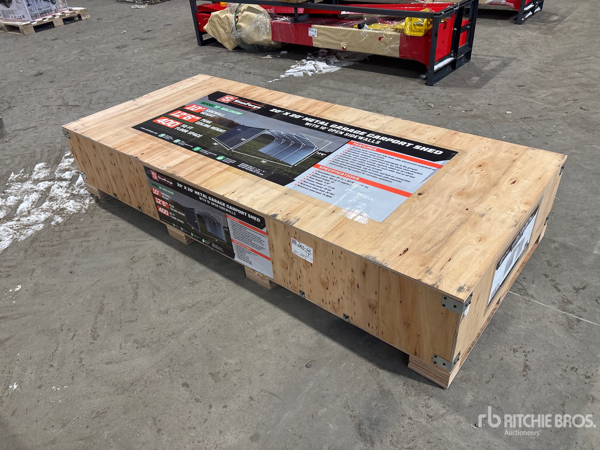 General Appearance with Picture, Left Front Corner