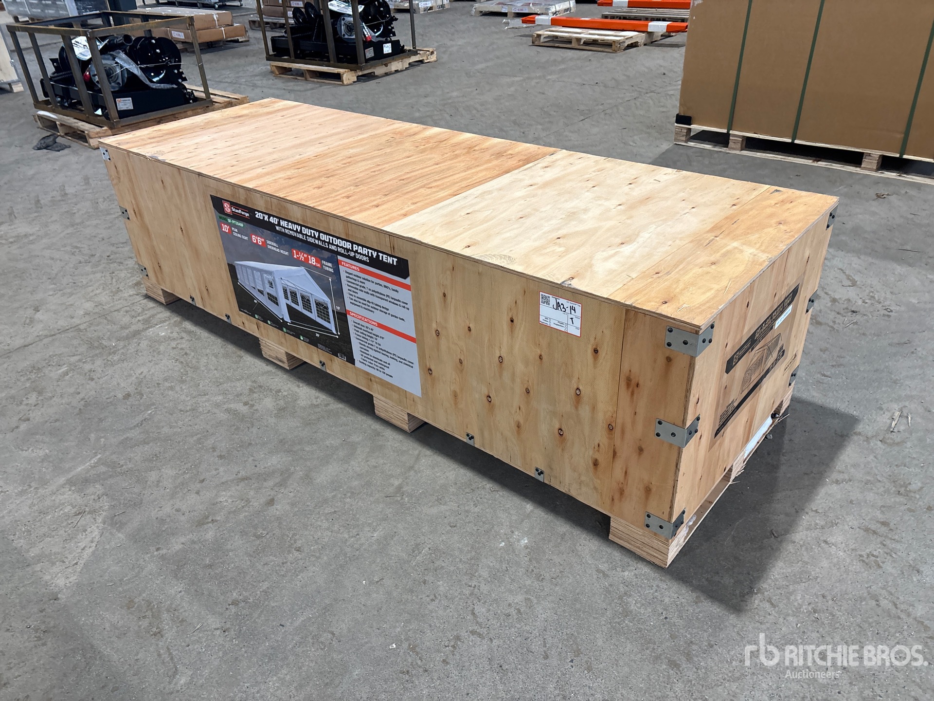 General Appearance with Picture, Left Front Corner