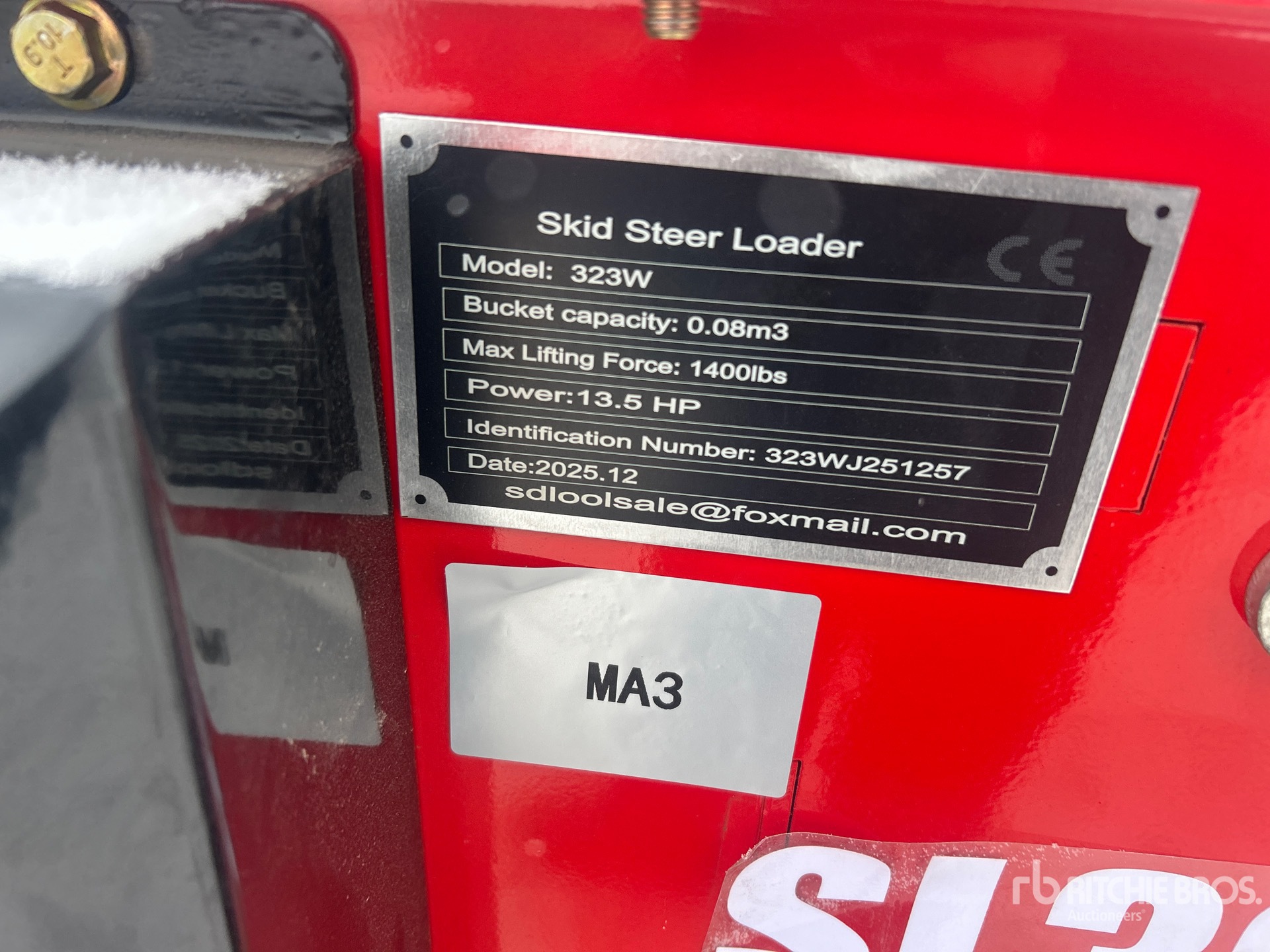 General Appearance with Numero seriale/numero d’identificazione del veicolo (VIN)