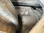 Undercarriage with Left Track Tensioner