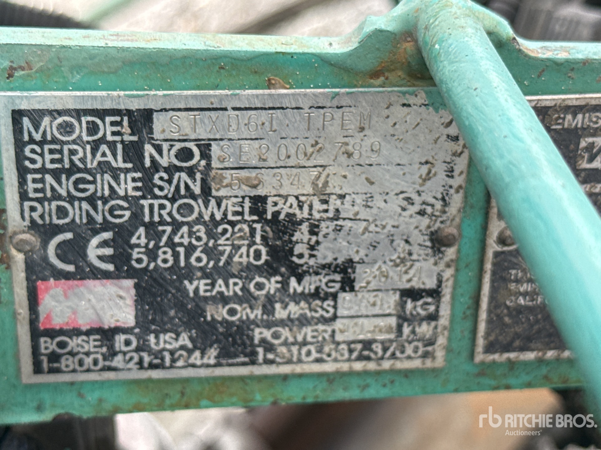 General Appearance with Seriennummer / FIN