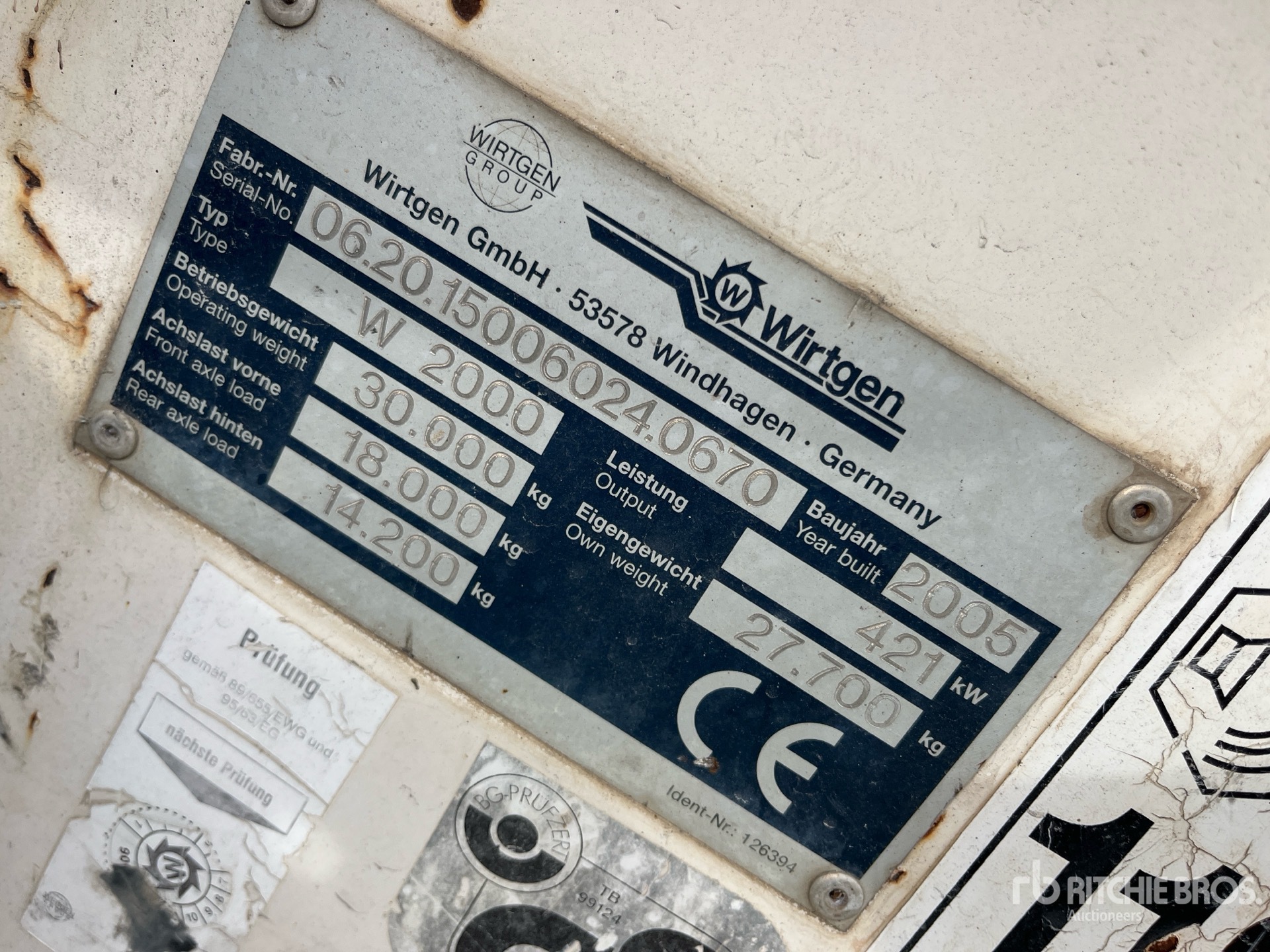 General Appearance with Numer seryjny/numer identyfikacyjny pojazdu