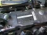 Engine with Emission Label
